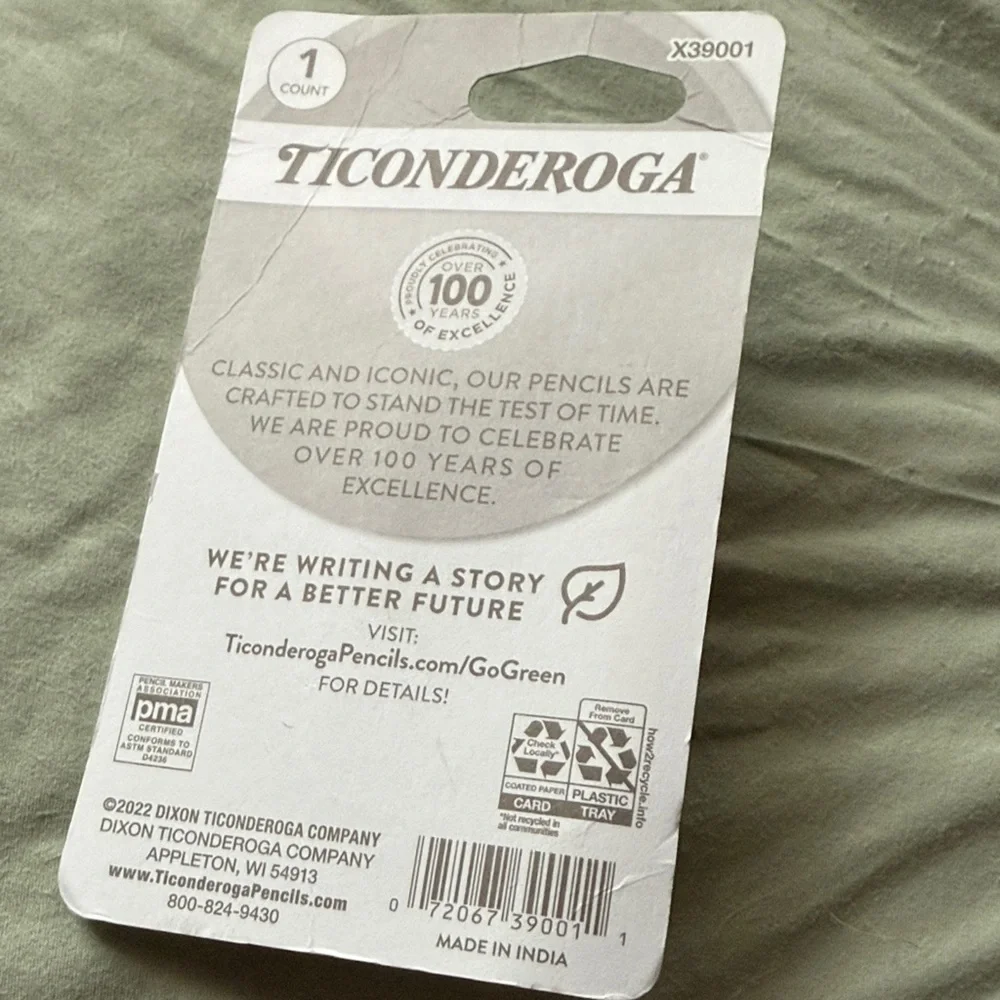 Ticonderoga Sharpener & Eraser